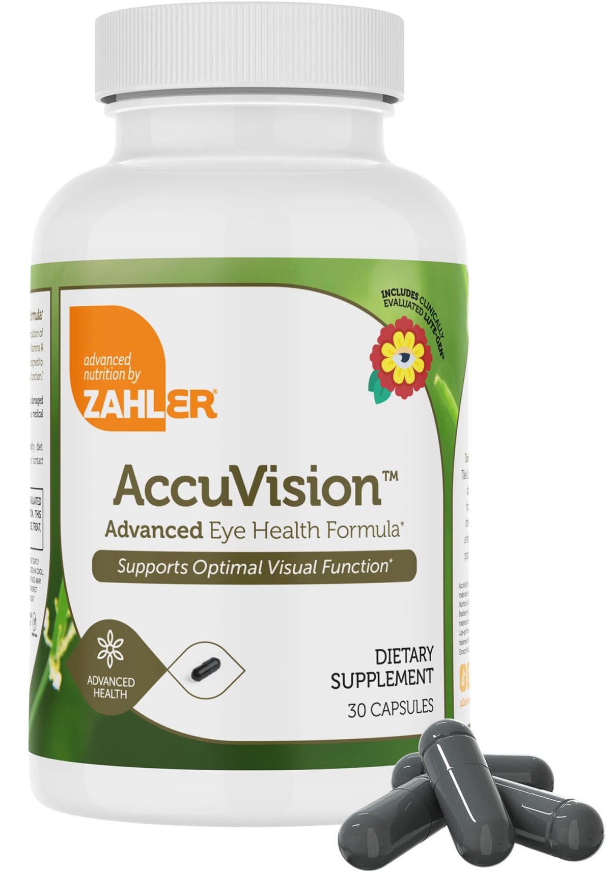 Zahler AccuVision boîte et capsules