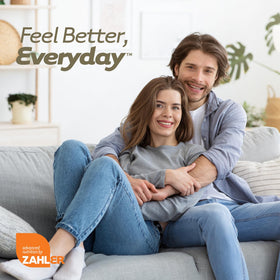 Zahler AdultFocus 60 capsules avec un verre d'eau