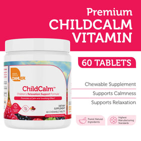Zahler ChildCalm 60 tablettes, dosage recommandé