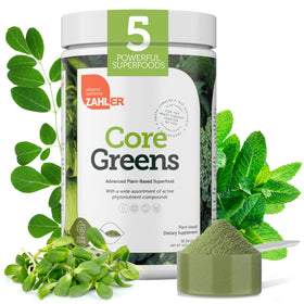 Zahler Core Greens Poudre Superaliment 399g vue de face