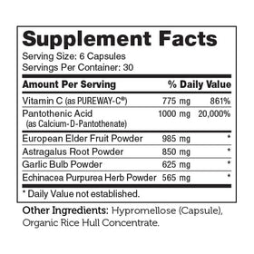 Zahler daily wellness capsules à côté d'un verre d'eau