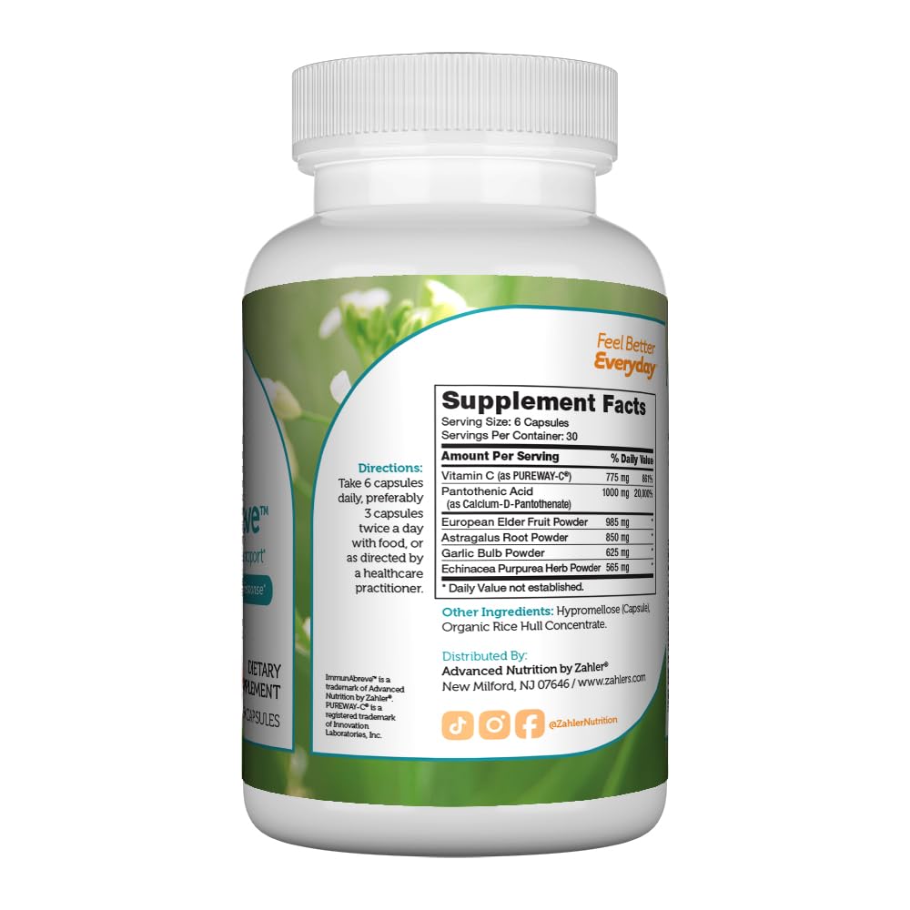 Zahler daily wellness flacon avec capsules