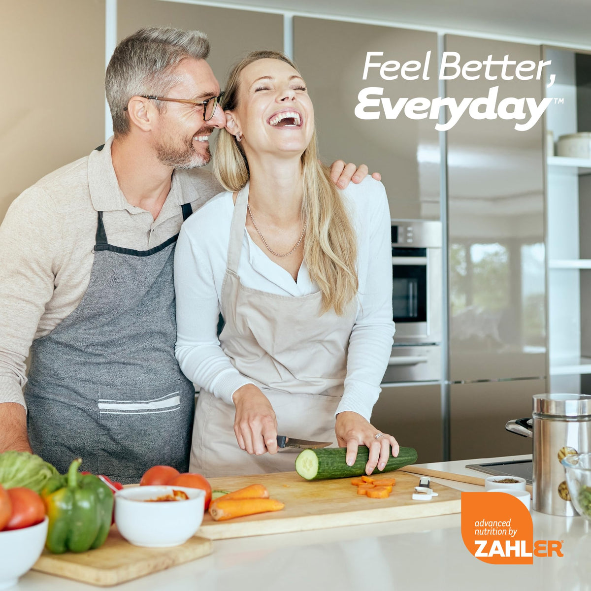 Zahler Enzymes Après Repas, comprimés à mâcher avec fruits en arrière-plan