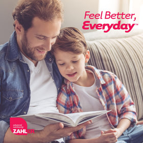 Zahler Junior D3 Vitamines 1000 IU boîte ouverte montrant les comprimés