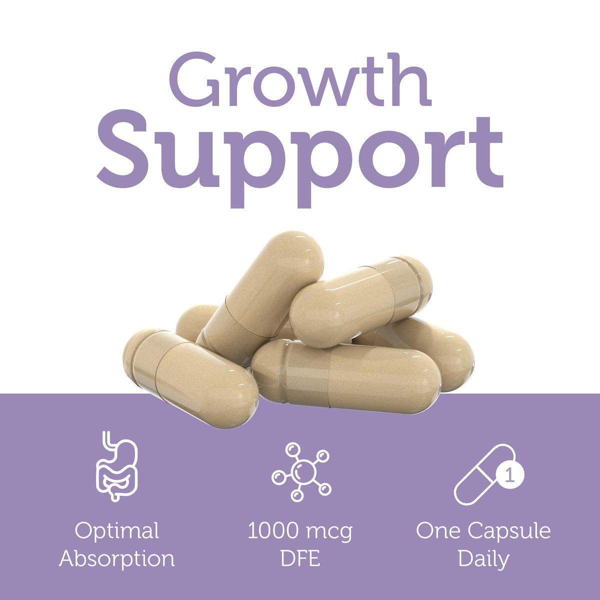 Zahler Methylfolate 1000 mcg avec une cuillère