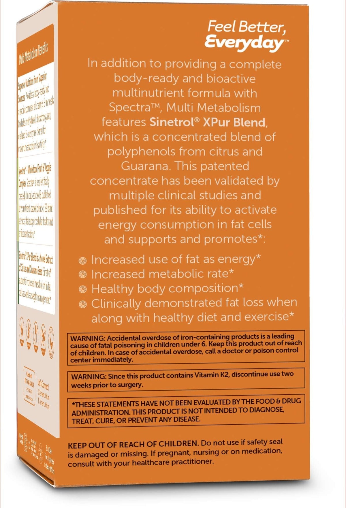 Zahler Multivitamine Métabolisme 60 Capsules en boîte