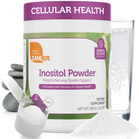 Zahler Poudre d'Inositol 408g vue de devant