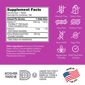 Zahler Vitamine C 1000mg, comprimés sur une table