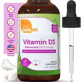 Zahler Vitamine D3 1000 IU 30 ml gouttes