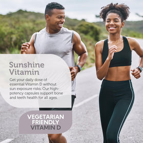 Zahler Vitamine D3 2000 IU gélules, vue de dos