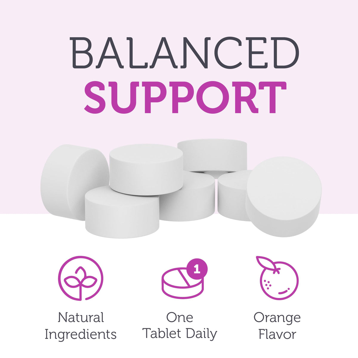 Zahler Vitamine D3 2000UI comprimés orange sur une table