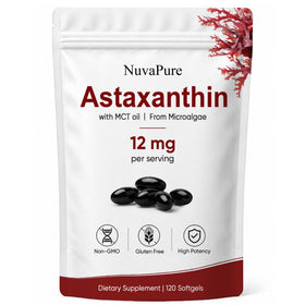 ZALPNUP Astaxanthin 12mg gélules en bouteille vue de face