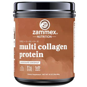 Zammex Poudre de Collagène Multi 549g vue de face