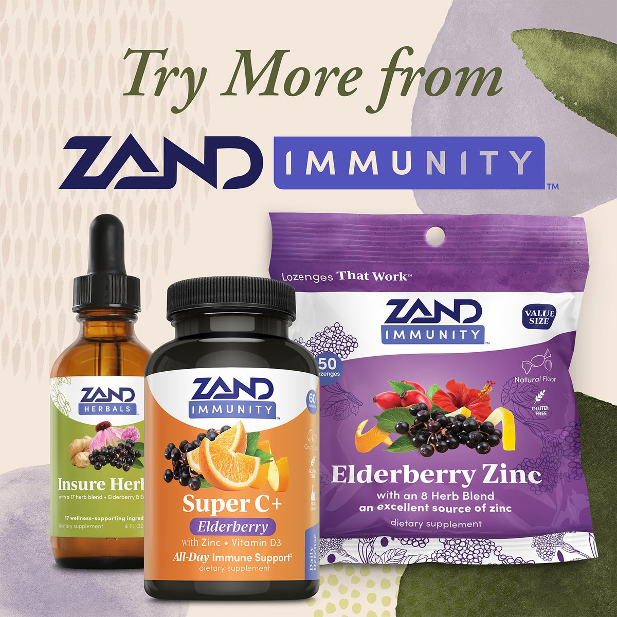 ZAND Super C+ Sureau 1000 mg comprimés, prise de comprimés avec un verre d'eau