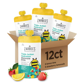 Zarbee's Boisson Électrolytique Triple Action Enfants sachets de 5 oz