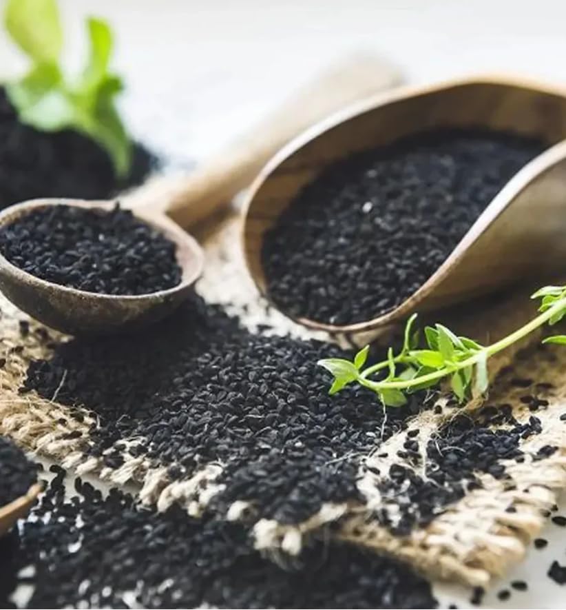 Zatik Huile de Graines de Cumin Noir gélules végétales sur fond blanc