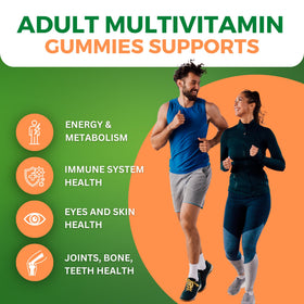 Zaytun Vitamins Gummies Multivitamines Halal 272g prise en main avec gummies visibles