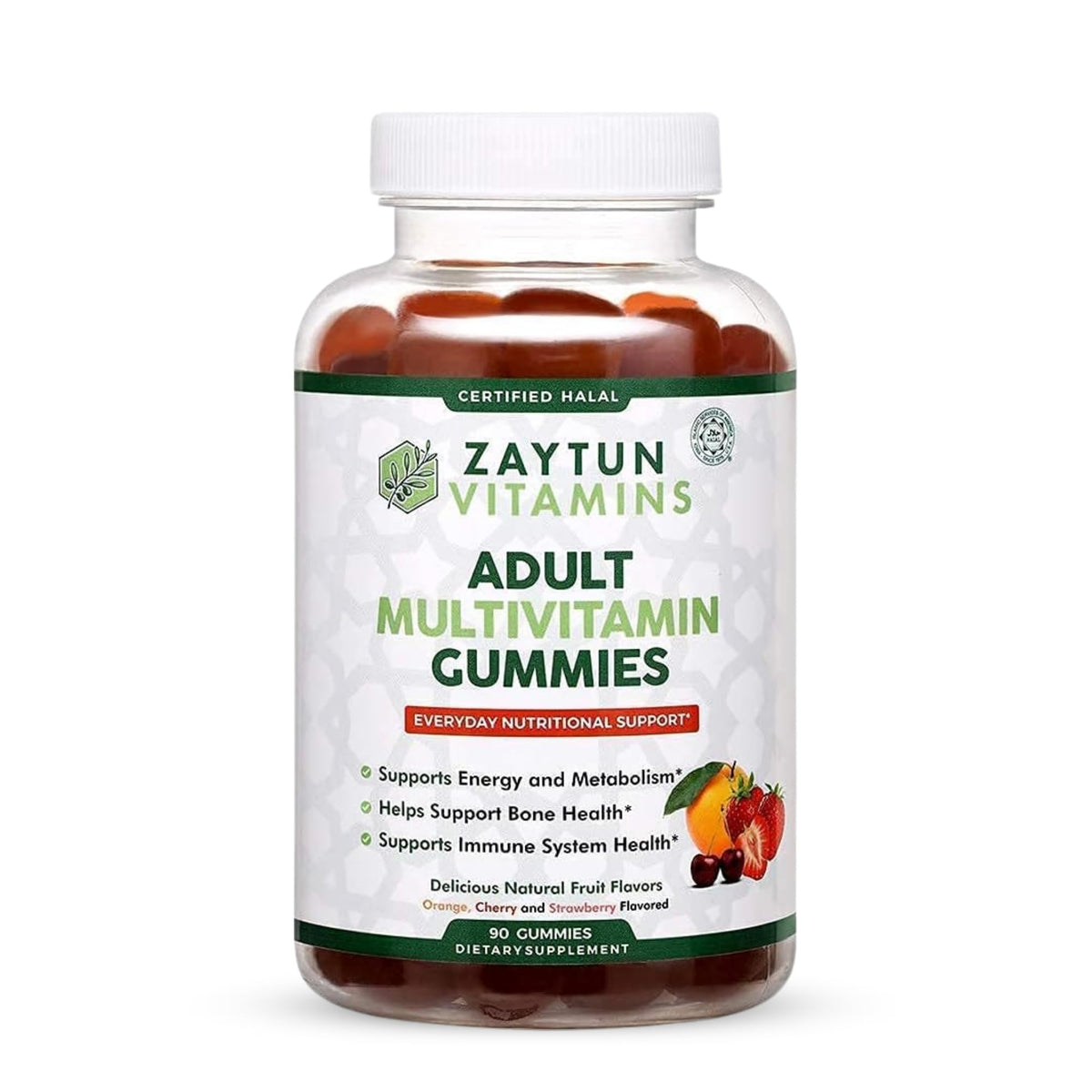 Zaytun Vitamins Gummies Multivitamines Halal 272g vue de face avec emballage