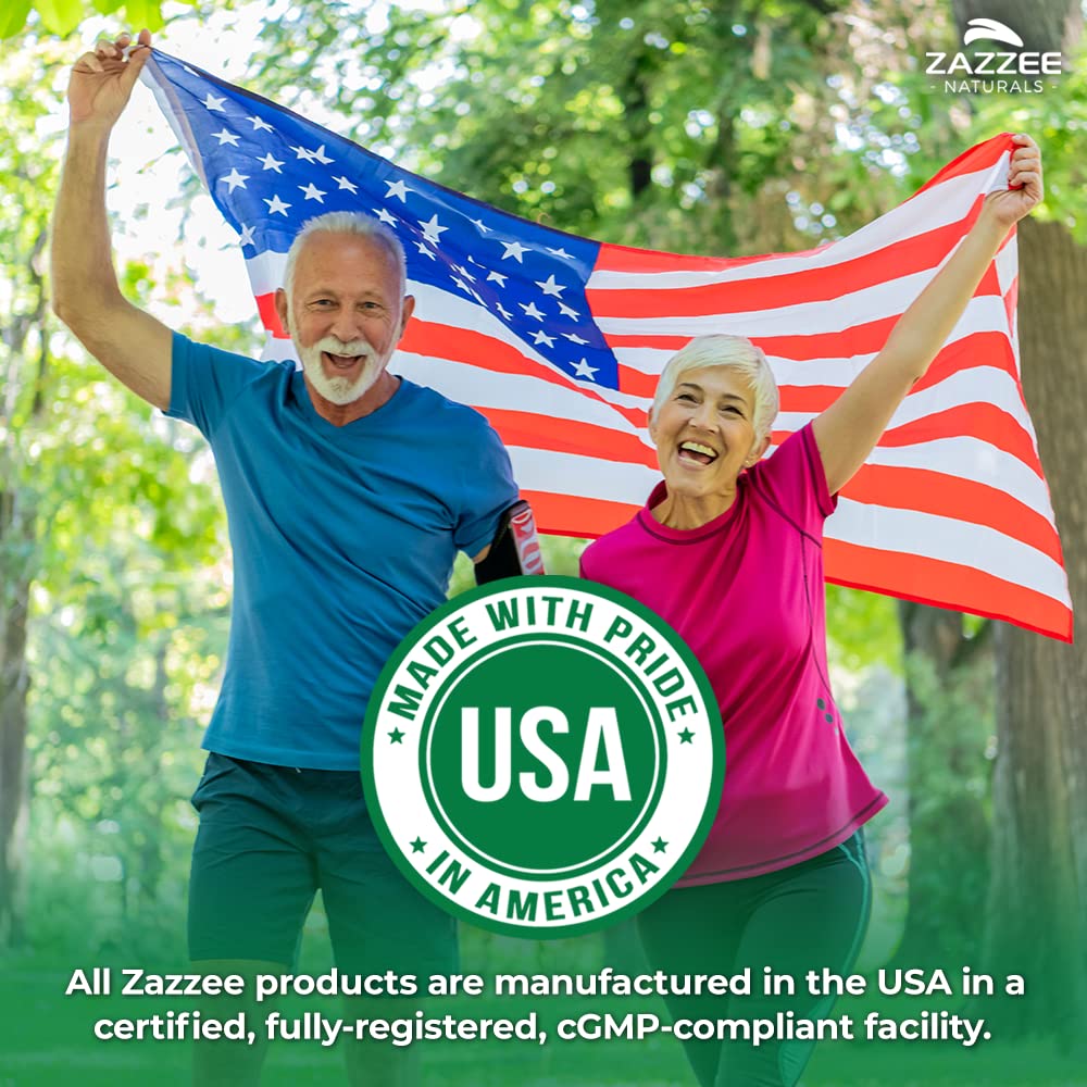 Zazzee Alpha GPC Choline 700 mg 75 Capsules - vue de côté