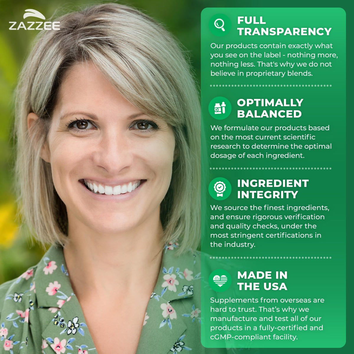 Zazzee DGL Réglisse Bio avec des ingrédients naturels en arrière-plan