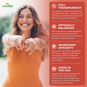 Zazzee Extrait de pépins de pamplemousse en usage quotidien
