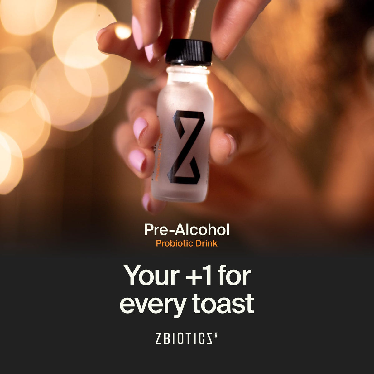 ZBiotics Probiotique Pré-Alcool, en situation de voyage dans une trousse