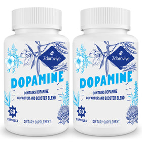 Zdoroviye Compléments Alimentaires Dopamine 500mg 60 Capsules vue avant