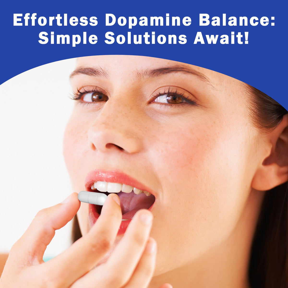 Zdoroviye Compléments alimentaires Dopamine 60 capsules vu de dessus