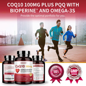 ZEBORA CoQ10 100mg Softgel gélules, vue de côté