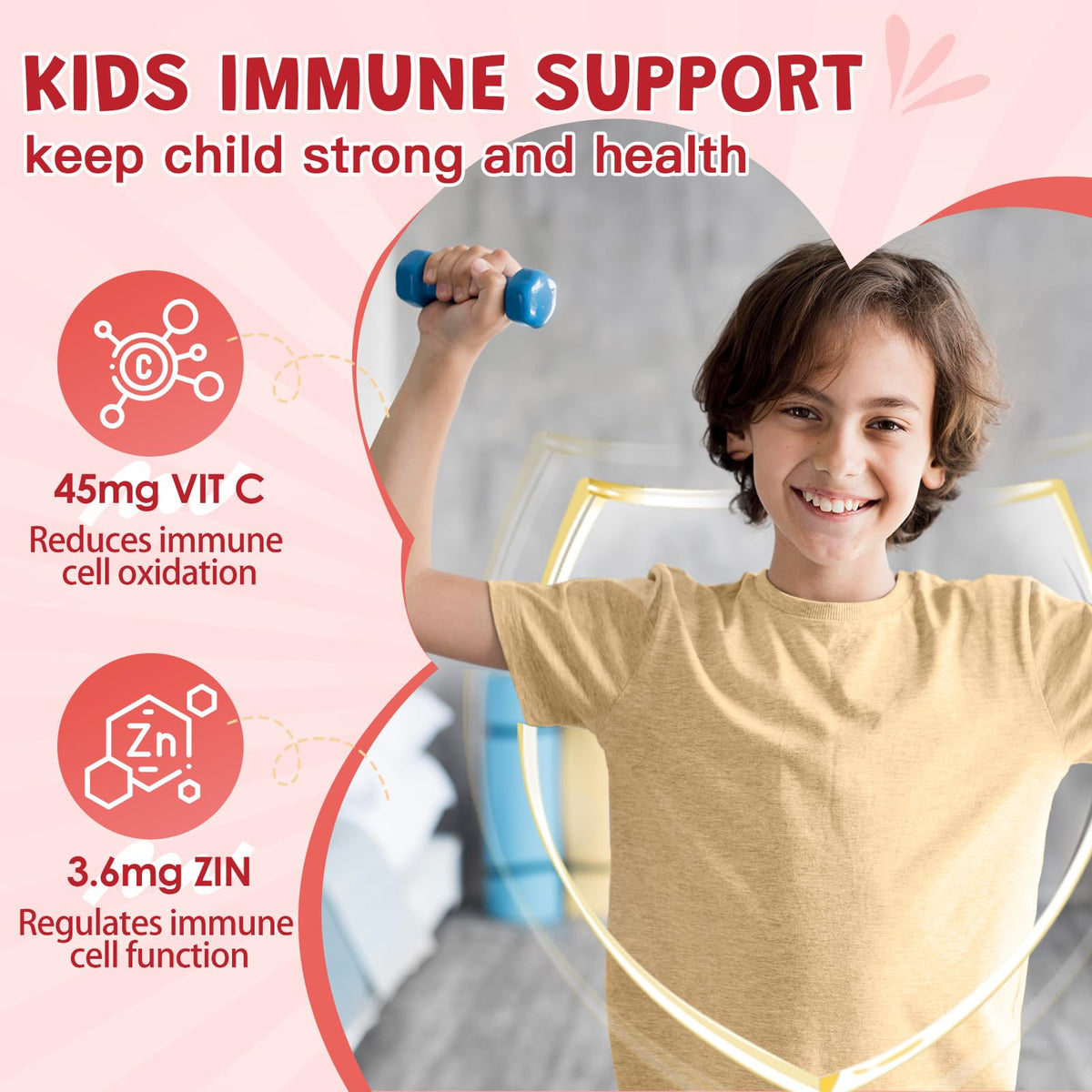 ZEBORA Gummies Probiotiques pour Enfants boîte ouverte montrant les gummies