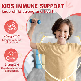 ZEBORA Gummies Probiotiques pour Enfants boîte ouverte montrant les gummies