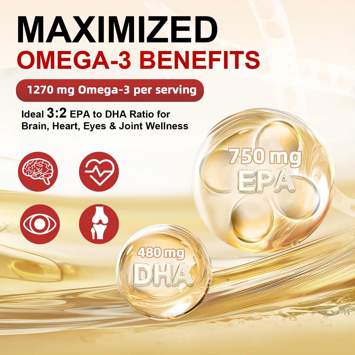 ZEBORA Huile de Poisson Omega 3-6-9 2000mg capsules ouvertes