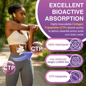 ZEBORA Multi Collagen Peptides 431g lifestyle scene
