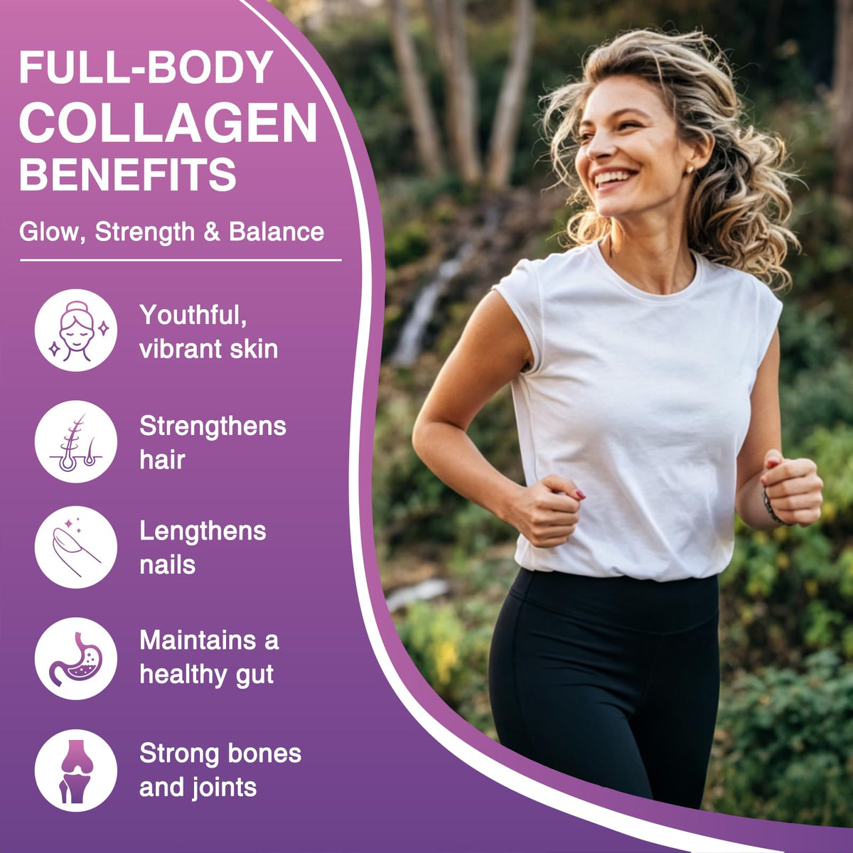 ZEBORA Multi Collagen Peptides 431g nutritional information