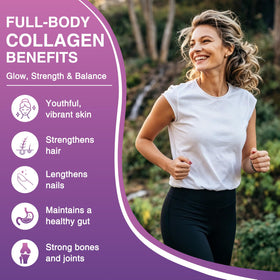 ZEBORA Multi Collagen Peptides 431g nutritional information