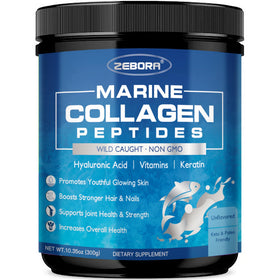 ZEBORA Poudre de Collagène Marin 399g vue de face