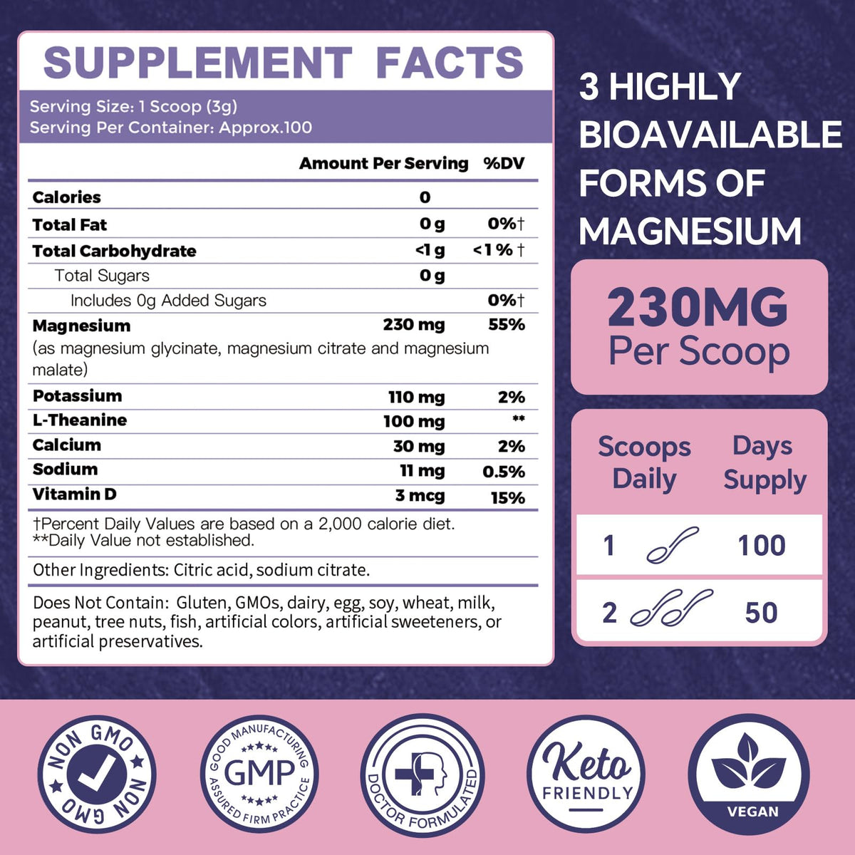 ZEBORA Poudre de Magnésium 300g en milieu de vie quotidienne