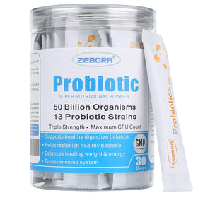 ZEBORA Poudre Probiotique sachets individuels de 125g
