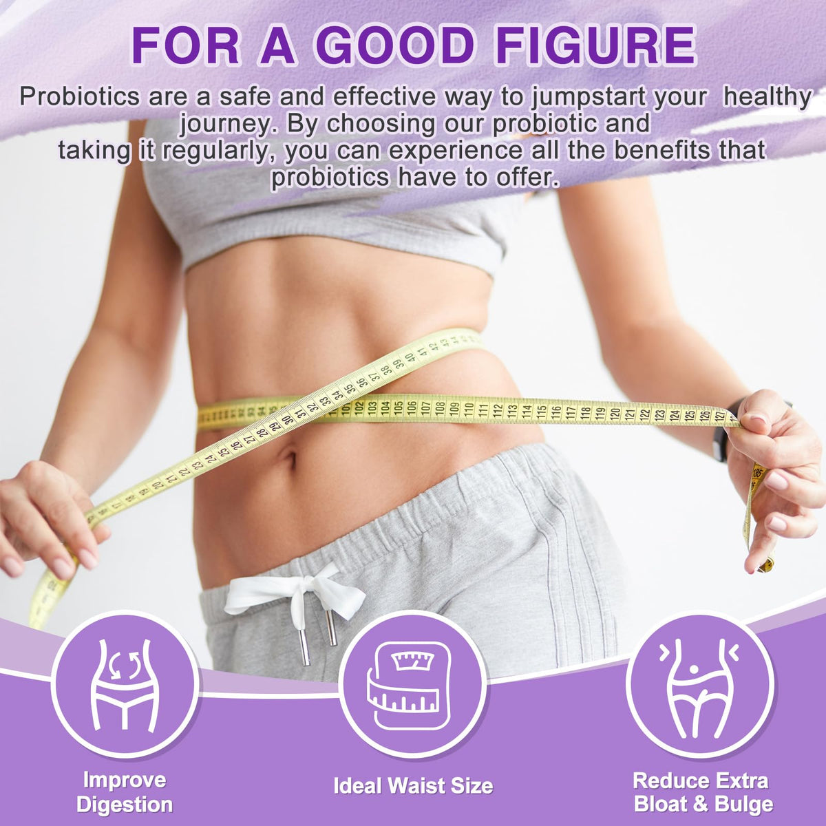 ZEBORA Probiotiques pour Femmes capsules en main