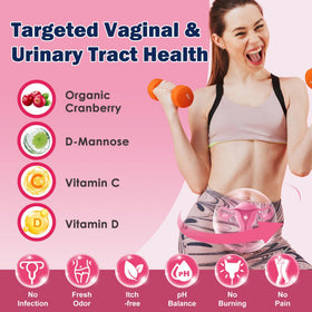 ZEBORA Probiotiques Vaginales 90 Capsules arrière