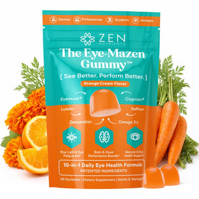 Zen Nutrients gummies oculaires 240g packaging avant