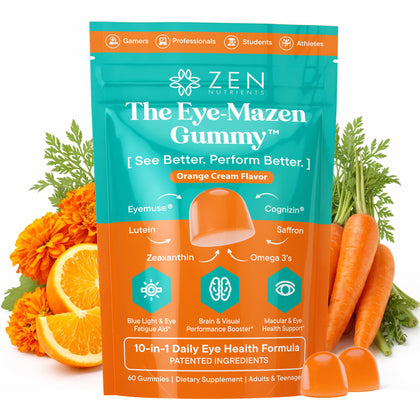 Zen Nutrients gummies oculaires 240g packaging avant
