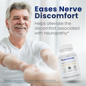 Zen Nutrients NeuraZenX capsules sur une table en bois