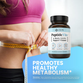 Zen Nutrients PeptideVite capsules ouvertes