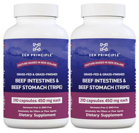 Zen Principle Complément Alimentaire Intestins de Boeuf 420 Capsules - vue de face