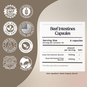 Zen Principle Complément Alimentaire Intestins de Boeuf - emballage
