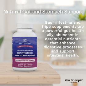 Zen Principle Complément Alimentaire Intestins de Boeuf - vue de côté