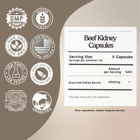 Zen Principle Rein de Bœuf 210 Capsules contenant 3000 mg