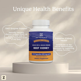 Zen Principle Rein de Bœuf 210 Capsules sur une table