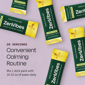Zen Vibes Calm & Cortisol paquet de 20 sticks